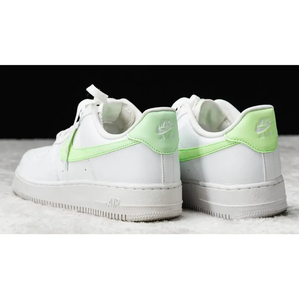 Nike Air Force 1 07 Next Nature White Lime Blast Sneakers Womens 9.5 DD8959-114